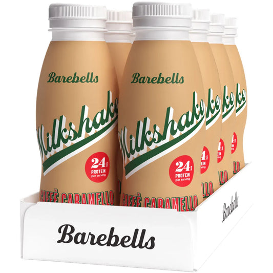 8 x Barebells Milkshake 330 ml Caffé Caramello