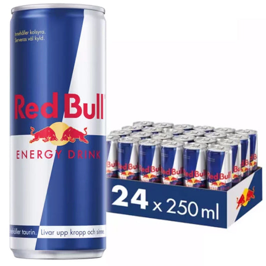 24 x Red Bull Energidryck 250 ml Original