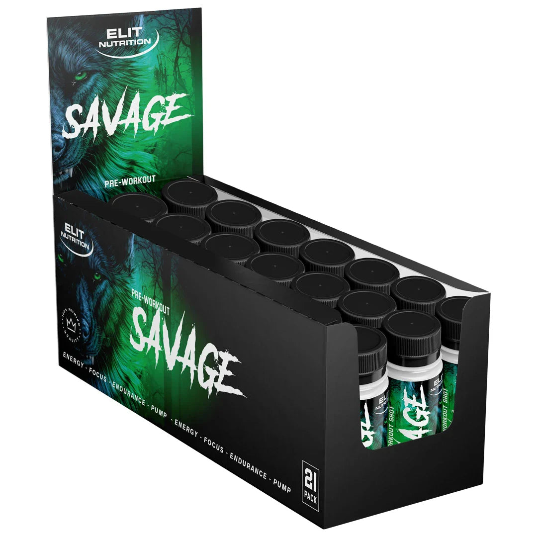 Elit Nutrition Savage PWO Shot Mixpack 21 x 60 ml